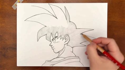 goku side face|How to Draw Goku: 14 Steps (with Pictures) .